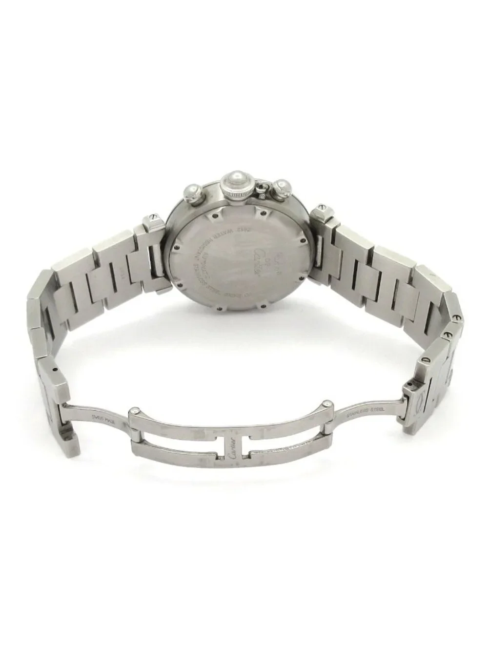 Cartier Watch Pasha C Chronograph White